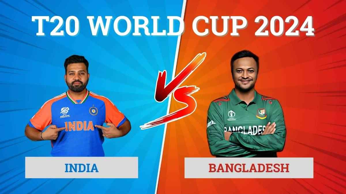 India vs Bangladesh T20 World Cup 2024 Warm-Up Match