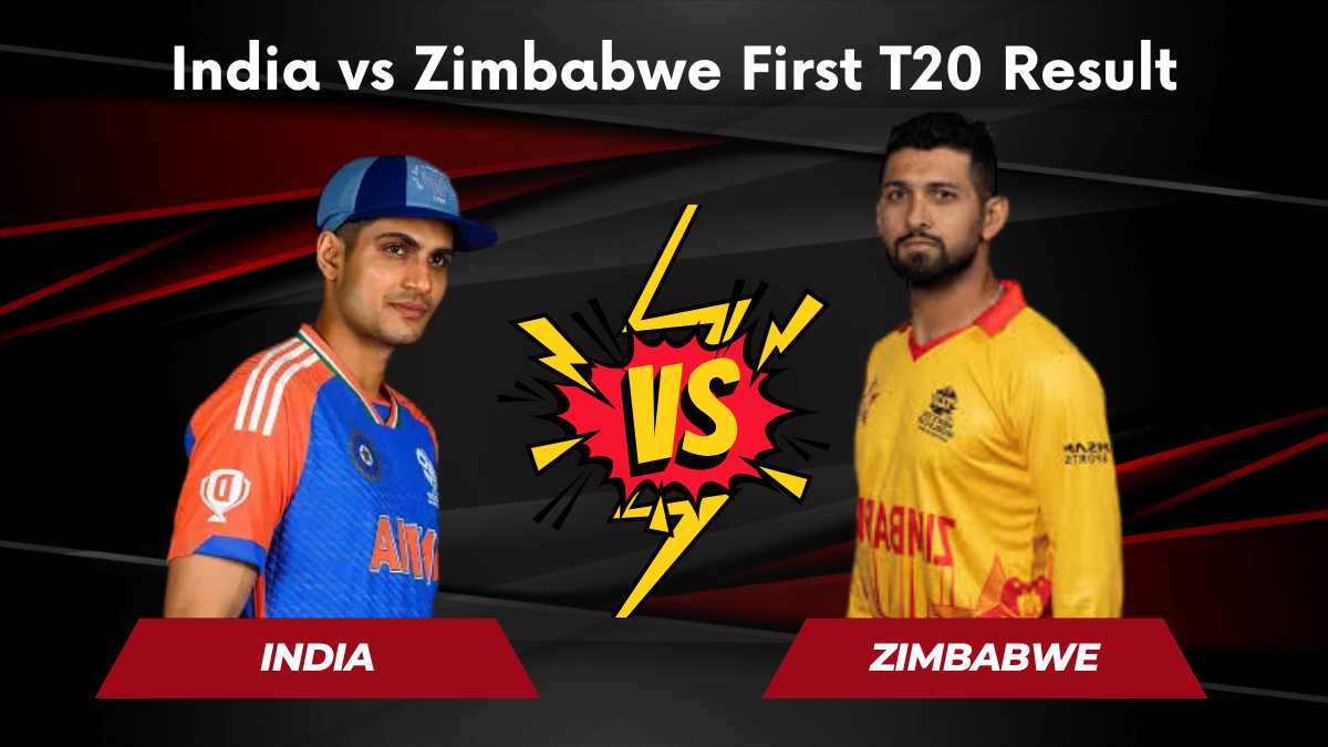 India vs Zimbabwe first T20